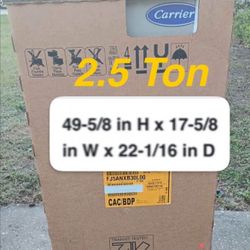 Carrier Airhandler 2.5 Ton 
