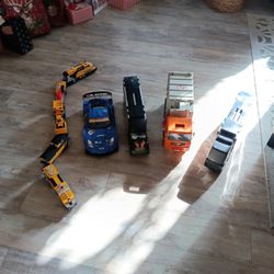 Toy Bundle Cars And Train