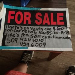 $50 For 4 Tires We Buy New Tires