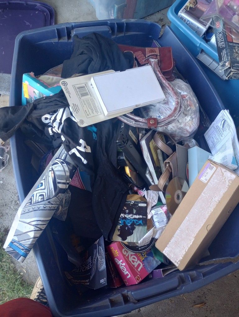 2 full containers of stuff