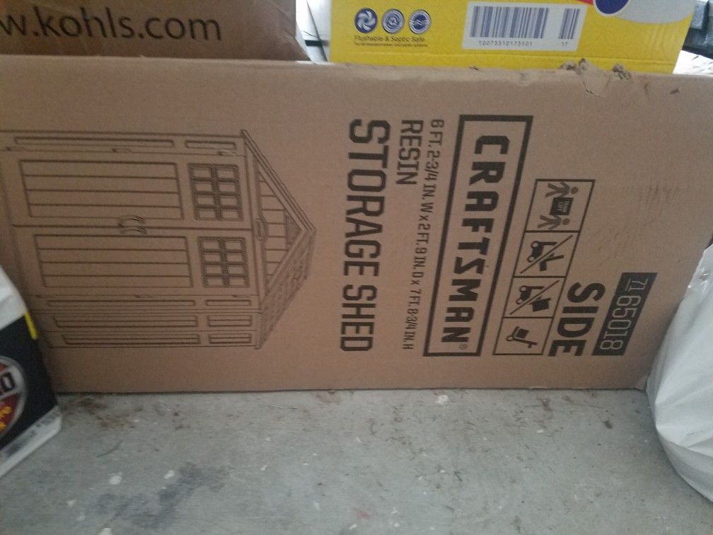 NEW Craftsman Storage Shed still in box