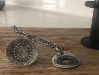 Silpada- necklace and ring set- 925 silver