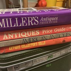 Vintage Antiques Books - $10 Each 