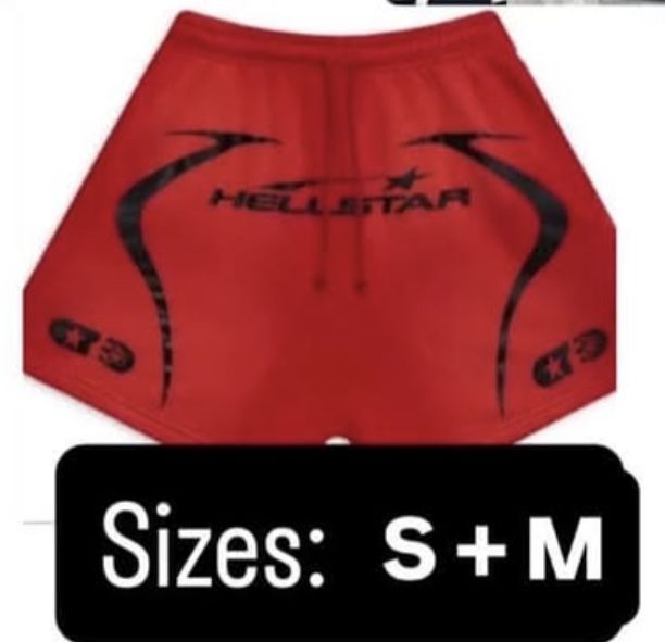 Hellstar Sweat Shorts (Red)