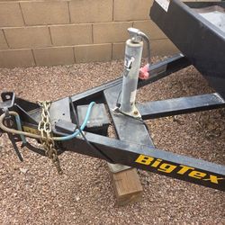 Flat Bed Trailer, Big Tex