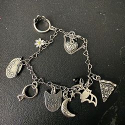 James Avery Charm Bracelet 10 Charms