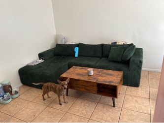 Very Gently Used Boneless Sectional Couch!