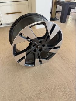 OEM Audi 20” Factory Wheels/Rims 20x9J – Machined Black – Set of 4