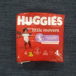 Huggies Little Movers Size 4