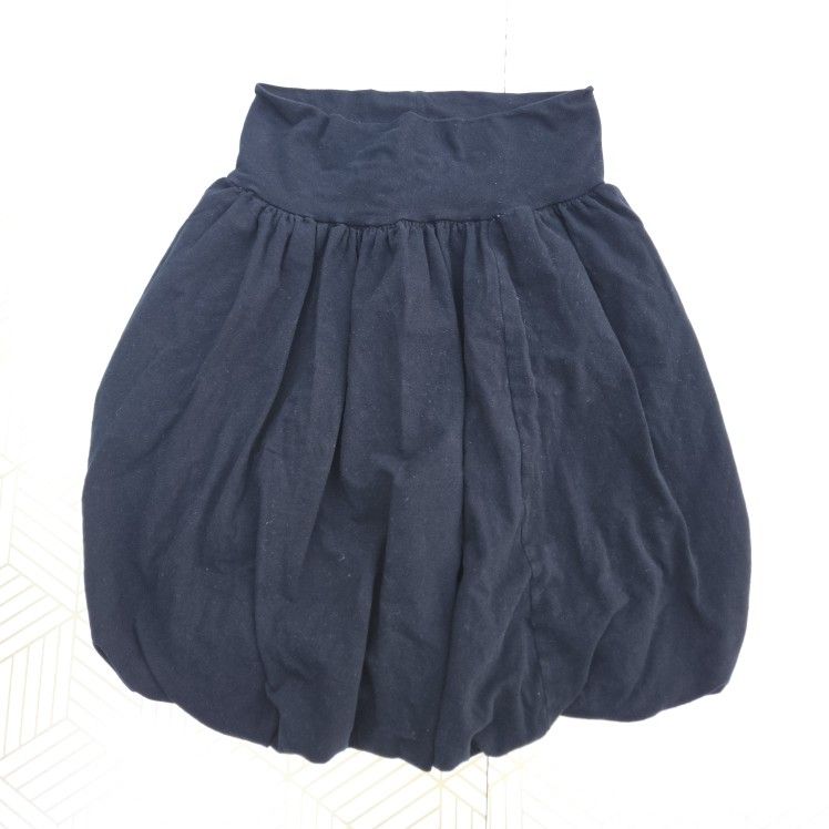 Patou Youth Girls Black Bublle Skirt Hemline