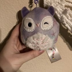 Squishmallow Owl Keychain 