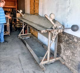 8' Industrial Quality Manual Leaf Brake Machine Sheet Metal Bender