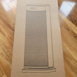 Space Heater for Indoor Use, 1500W Fast Heating Electric Heater with Thermostat, 90°Oscillating PTC Ceramic Heater with Remote, 24H Timer Por