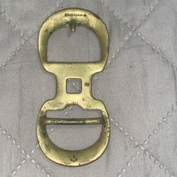 vintage Navy brass belt buckle