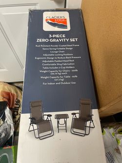 Outdoor chairs and table set