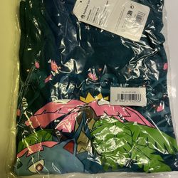 Crop Top Shirt - Mega Venusaur Women X Large