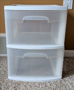 Small Sterlite 2 drawer organizer