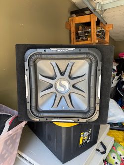 Kicker L7 15in Subwoofer with Box