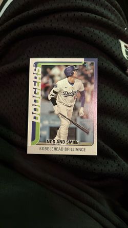 Shohei Ohtani Topps 2025 Bobble head Brilliance 36/99 Card