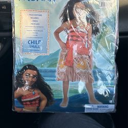 Disney Moana Costume 2 Piece Includes Dress And Necklace .