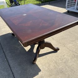 Wood Dining Table - Seats 6 (NO CHAIRS)