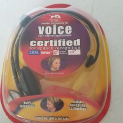 CYBER ACOUSTICS VOICE HEADSET