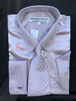 SALE Hand Tailored by ALBERTO CELINI 3pics Shirt