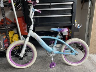 Free Girls Bicycle - Disney Frozen Theme