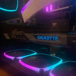 Gaming PC RTX 4080 Super Ryzen 7 9700X + AOC 34in curved Gaming Monitor
