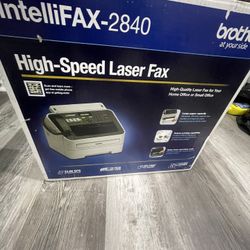 Intelli Fax 2840 High Speed Laser Fax Machine 