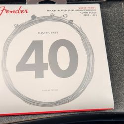 Fender Electric Bass Super 7250 Strings
