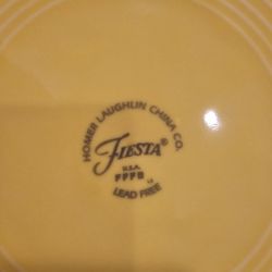 Fiestaware Salt And Pepper Shakers