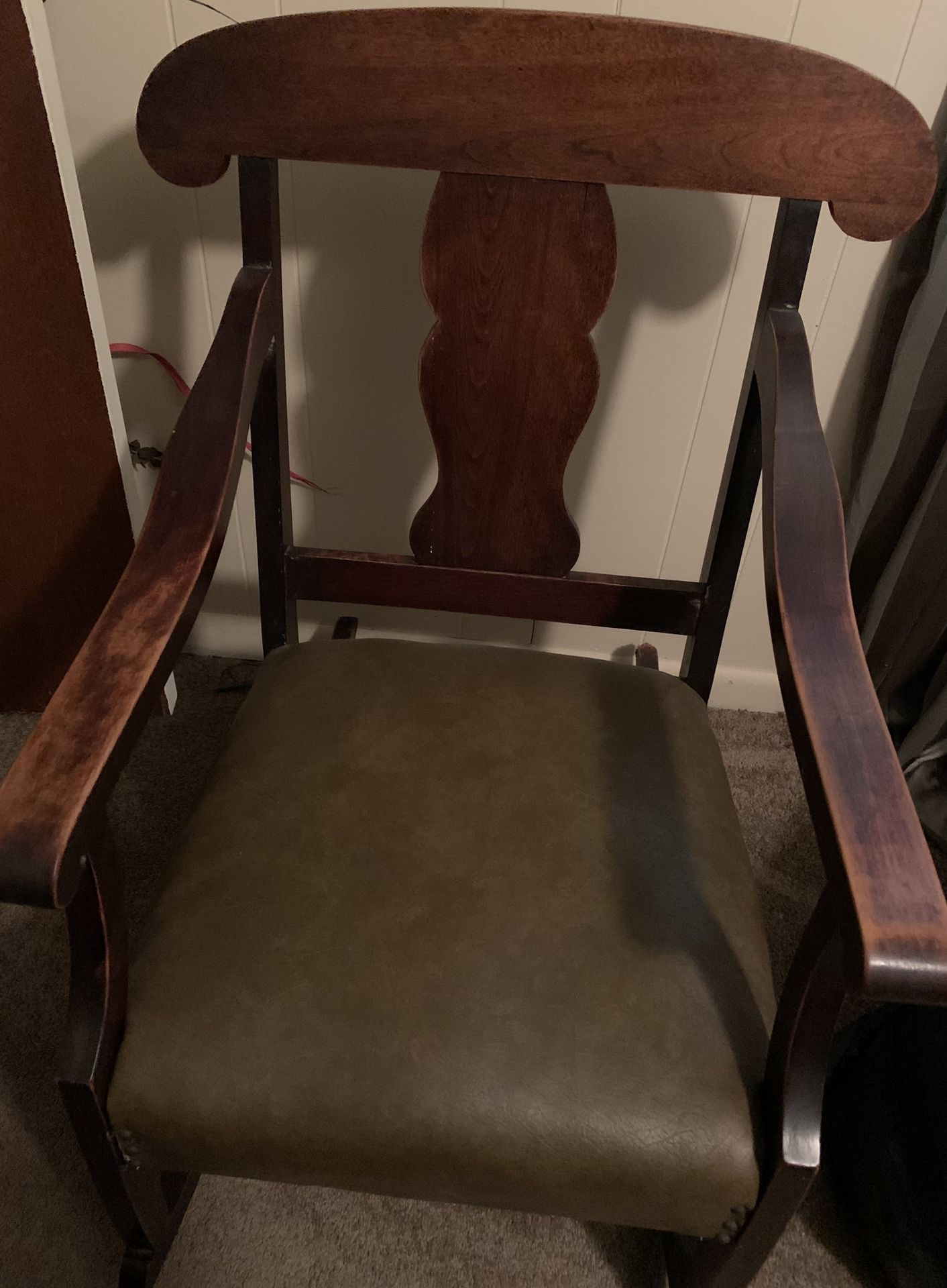 Antique Love Seat & Rocking Chair