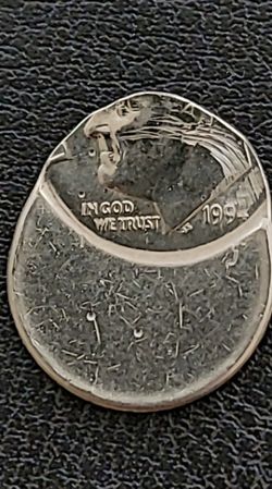 For Sell 1994 NOT Mint Mark Error 85% Part Of The Design MISSING