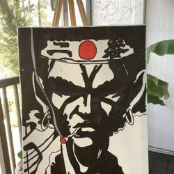 Afro Samurai Painting 