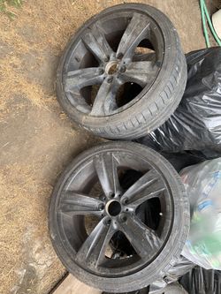 4 BMW 5x120 18inch wheels