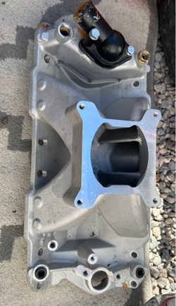 SBC single plane intake