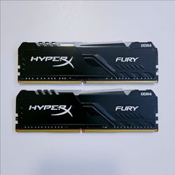 Kingston HyperX Fury 16GB (2x8GB) RGB RAM DDR4 3200 Desktop PC Gaming Memory, Tested!
