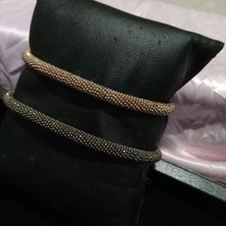 Sterling Silver Bracelets Set