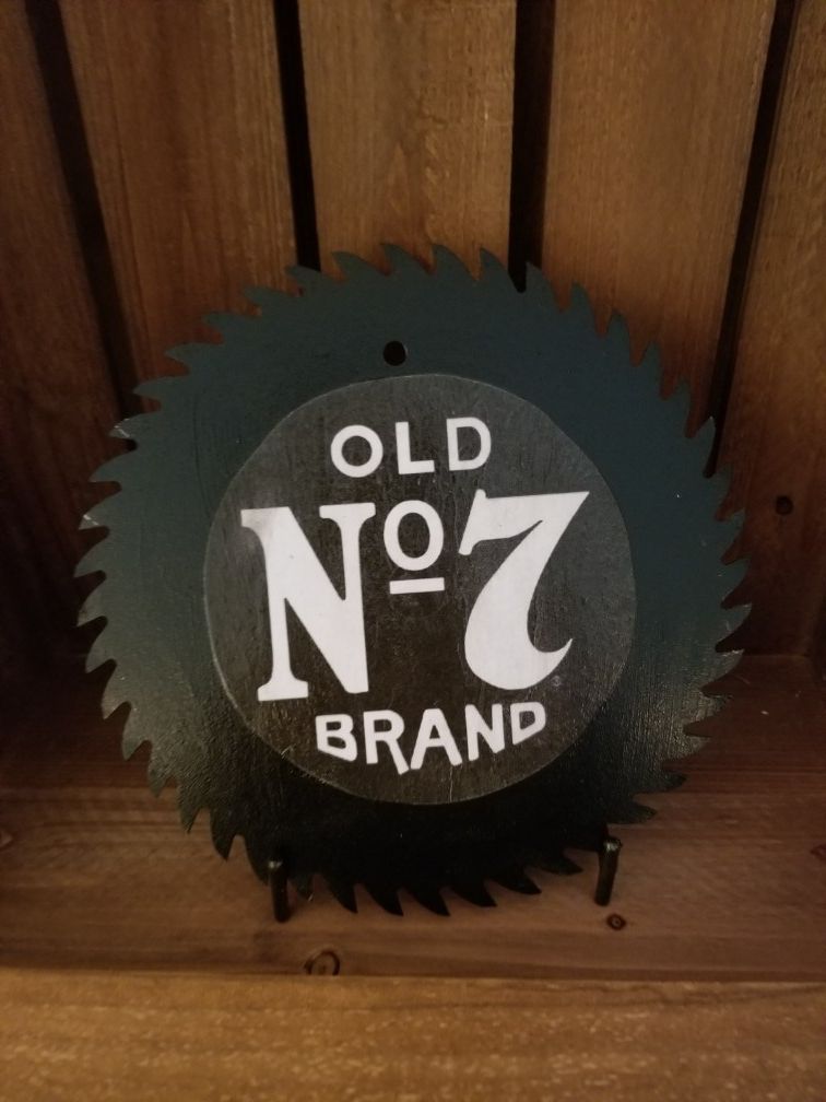 Jack Daniels Decorative Saw Blade