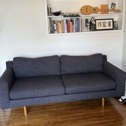 West Elm Eddie sofa 74”