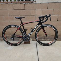 Specialized Roubaix SL4 Expert carbon 52CM road bike Ultegra Di2 ZIPP 404 carbon clinchers
