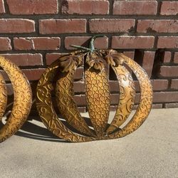 2 Metal Fall PUMKINS 