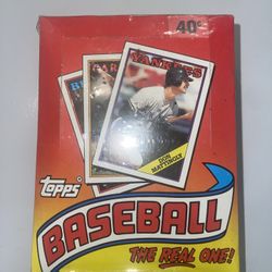 Topps 1988 The Real One Baseball Cards 