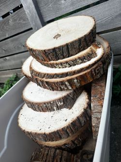 Decorative wood slabs