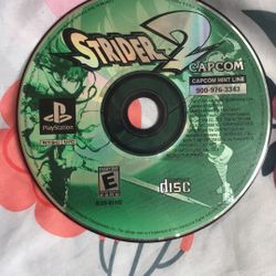 Strider 2 (PlayStation 1, Disc Only) - Original Cap com Release 