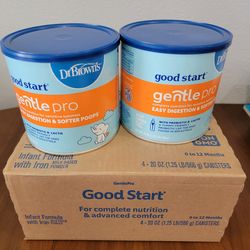 Dr Brown's good start gentle pro formula (x6) FREE