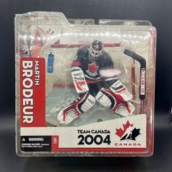 New NHL Team Canada 2004 Martin Brodeur McFarlane Hockey figure