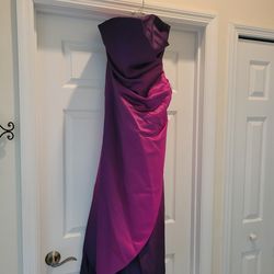 Formal Dress Dark Red Size - 8