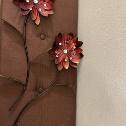 Metal Flower Wall Art